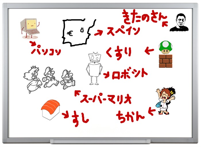 collage clase japonés