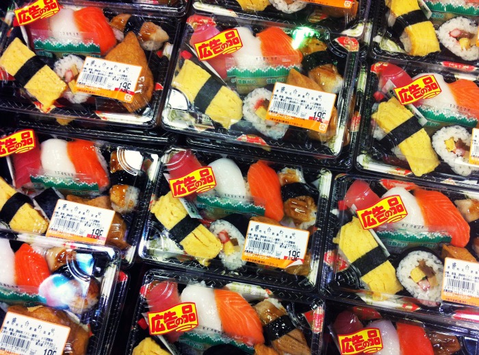 sushi supermercado