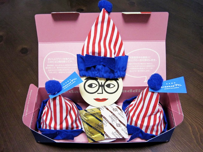 Pudding - flan - de Taro, obsérvese que siempre tiene esa mirada inquietante...