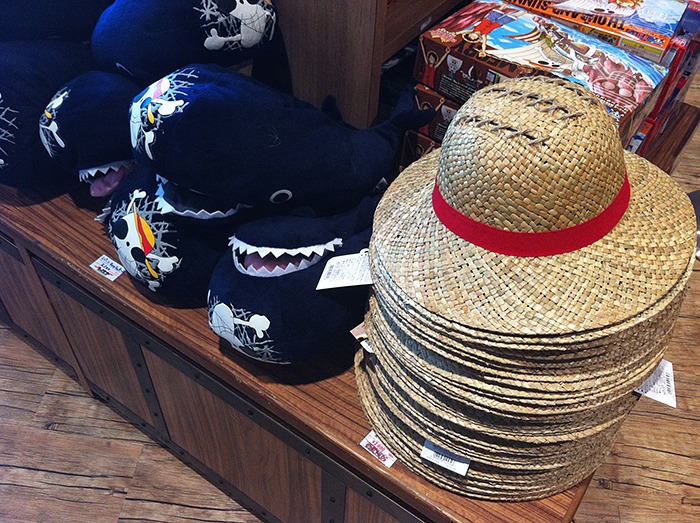 El sombrero de Luffy por 2000 yenes (15 euros)