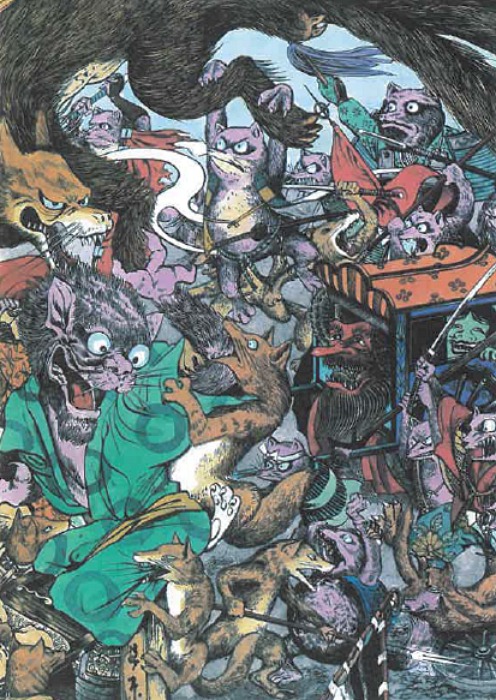 Ilustración de Shigeru Mizuki