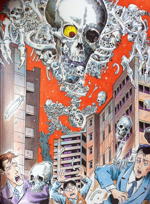 Interpretación de Tatsuya Morino de como sería un gashakoduro moderno