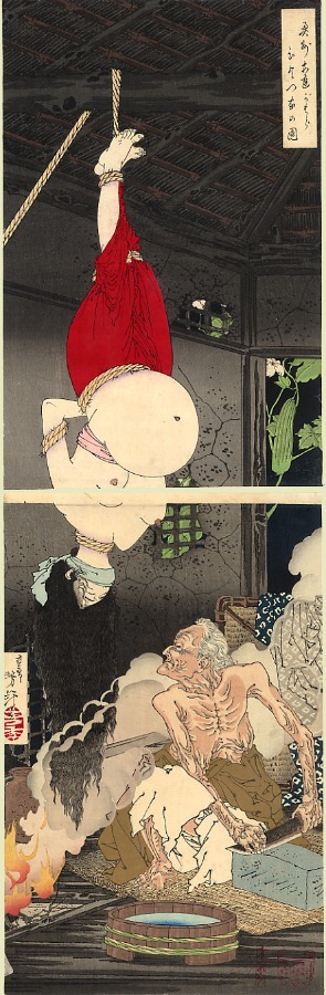 Kuniyoshi, la casa solitaria
