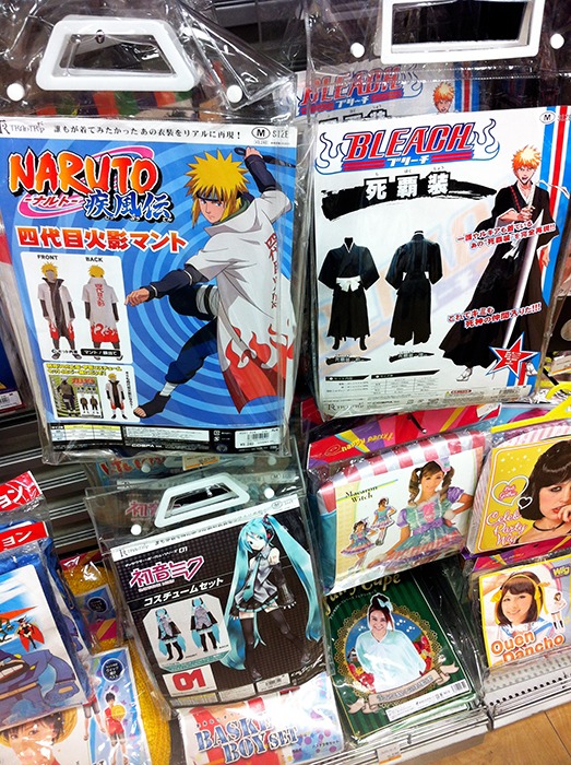 Disfraz Naruto y Bleach