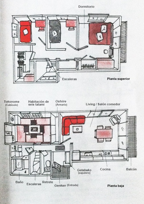 planos casa japonesa