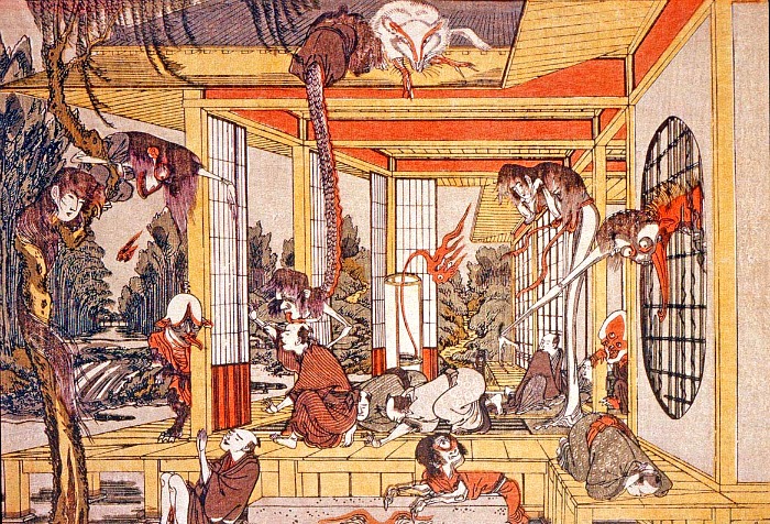 Un Hyakumonogatari kaidankai que no salió bien.