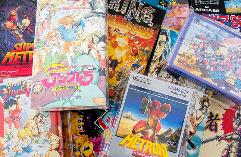 chollos Japón juegos super famicom famicom game boy